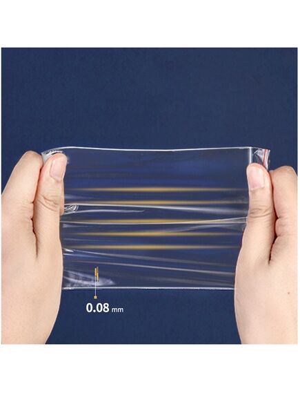 Pungi ziplock, 190 x 140 mm, 100 buc./set, DELI-[3]