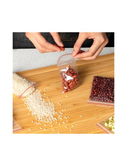 Pungi ziplock, 95 x 70 mm, 100 buc./set, DELI-[4]