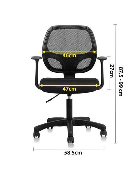 Scaun birou ergonomic, spatar Mesh, 4900 DELI-[2]