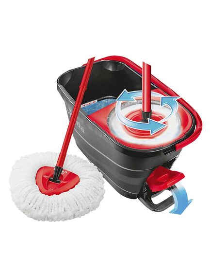 Set galeata cu storcator si mop Turbo Smart VILEDA-[2]