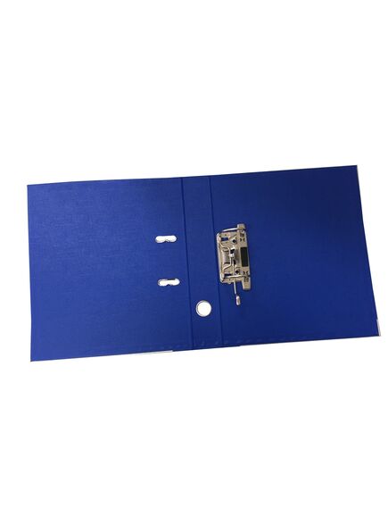 Biblioraft A4 plastifiat interior-exterior, 7.5 cm, albastru, NOKI, Culoare: Albastru-[2]