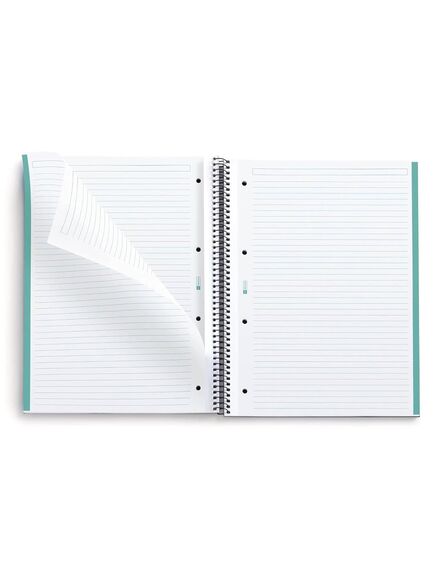 Caiet cu spirala A4, 80 file, dictando, aqua, MIQUELRIUS Antibacterial-[2]
