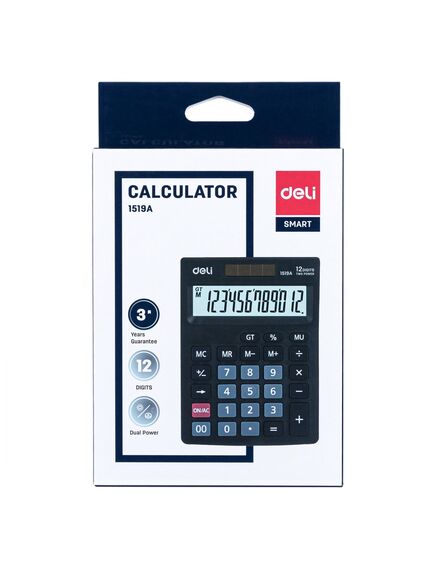 Calculator de birou cu 12 digiti 1519A DELI-[3]
