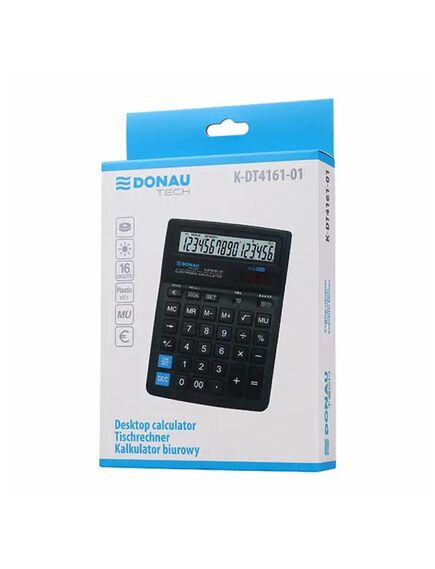 Calculator de birou cu 16 digiti DONAU Tech-[3]