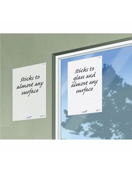 Flipchart electrostatic Magic Chart, 60x80 cm, 25 coli/set, LEGAMASTER-[4]