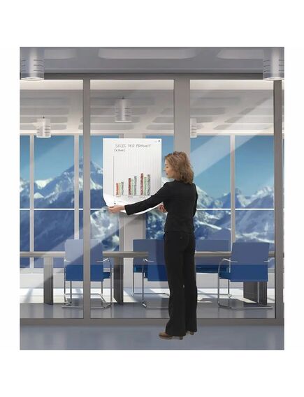 Flipchart electrostatic, 60x80 cm, 25 coli/set, matematica, Magic Chart LEGAMASTER-[3]