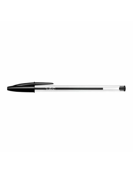 Pix fara mecanism, 1.0 mm, negru, BIC Cristal Medium, Culoare: Negru-[2]