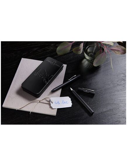 Set cadou stilou si pix, negru, FABER-CASTELL Grip 2011-[3]