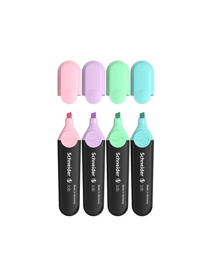Textmarker pastel SCHNEIDER Job, 4 buc/set-[3]