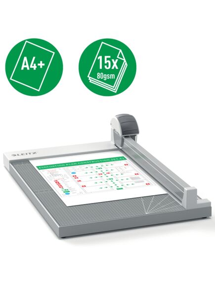 Trimmer hartie A4 Maxi LEITZ Office Precision, 15 coli-[3]