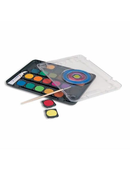 Acuarele 24 culori/set + pensula, 30 mm, Morocolor PRIMO-[2]