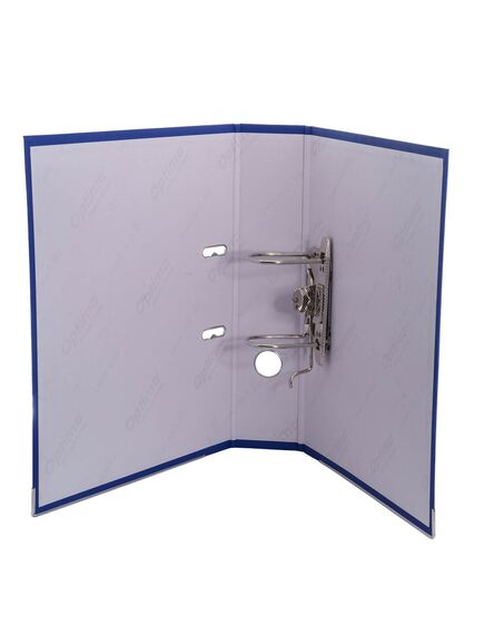 Biblioraft plastifiat 7.5 cm, albastru, OPTIMA Budget, Culoare: Albastru-[3]