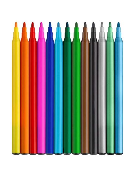 Carioci 10+3 culori/set FABER-CASTELL Dino-[2]