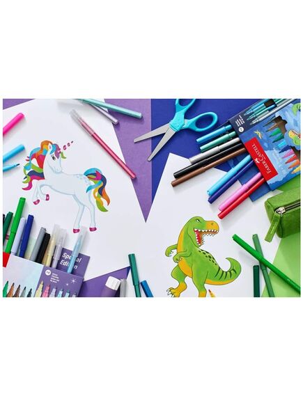 Carioci 18+6 culori/set Dino FABER-CASTELL-[3]
