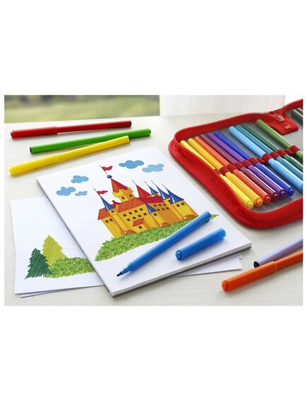 Carioci 24 culori/set FABER-CASTELL-[3]