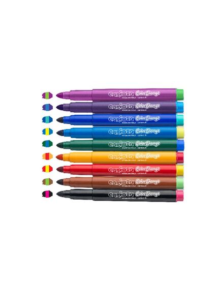Carioci, varf 6mm, 10 buc/set CARIOCA Magic Color Change-[2]