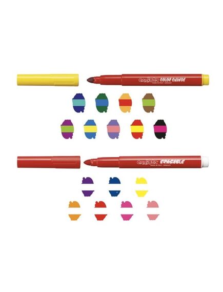 Carioci, varf 6mm, 20 buc/set CARIOCA Magic Color Change-[2]