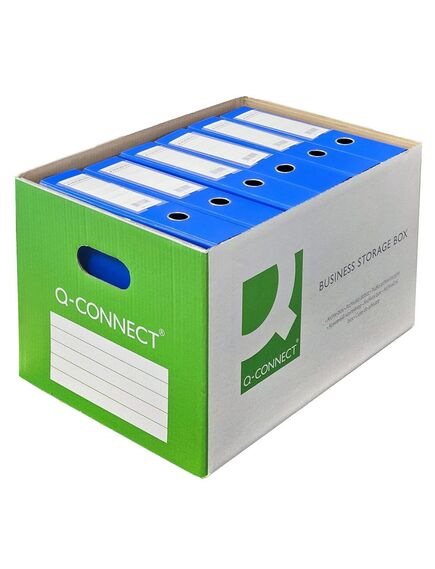 Container arhivare cu capac detasabil, verde Q-CONNECT-[2]