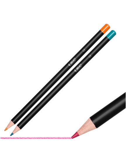 Creioane colorate, 24 culori/set, Intensity Premium BIC-[3]