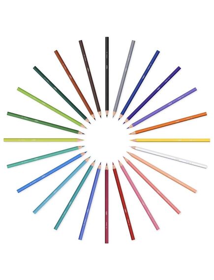 Creioane colorate, 24 culori/set, Kids Tropicolors BIC-[2]