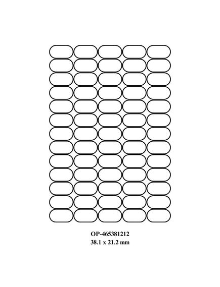 Etichete autoadezive albe, colturi rotunjite, 65/A4, 38.1 x 21.2 mm 100 coli/top, OPTIMA-[2]