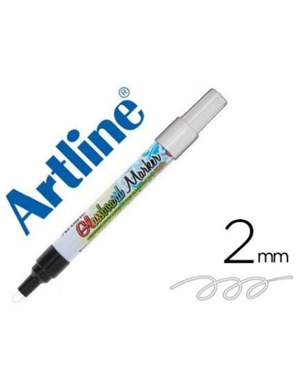 Marker tabla magnetica sticla, alb, ARTLINE Glassboard, Culoare: Alb-[2]