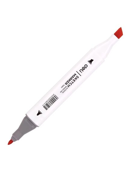Markere sketching cu 2 capete 1 mm/7 mm, 80 culori/set, DELI-[2]
