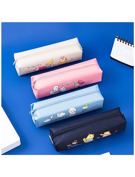 Penar etui 1 fermoar, culori asortate, DELI Lovely-[2]