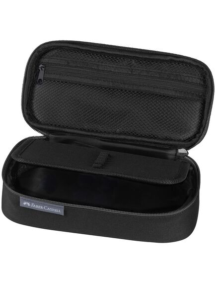 Penar neechipat, 1 fermoar, negru, FABER-CASTELL, Culoare: Negru-[2]