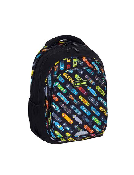 Rucsac baieti, 3 compartimente, skateboard, ASTRA Head-[3]