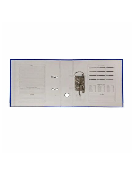 Biblioraft plastifiat A4, 7.5 cm, bleumarin, Culoare: Bleumarin-[2]