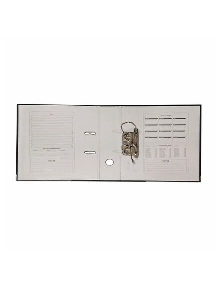 Biblioraft plastifiat A4, 7.5 cm, rosu, Culoare: Rosu-[2]