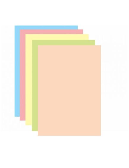 Hartie colorata A4 asortata, pastel, 80 g/mp, 500 coli/top-