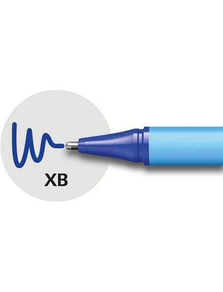 Pix fara mecanism, 1.4 mm, albastru, SCHNEIDER Slider Edge XB, Culoare: Albastru-[3]