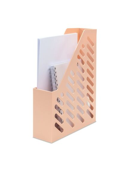 Suport vertical plastic pentru cataloage, portocaliu, HAN Klassik Pastel, Culoare: Portocaliu-[2]