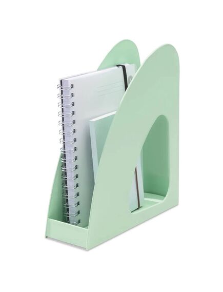 Suport vertical plastic pentru cataloage, violet, HAN Re-Loop Pastel, Culoare: Violet-[2]