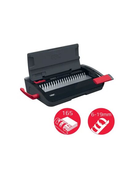 Aparat de indosariat cu inele plastic CB12 GBC CombBind-[2]