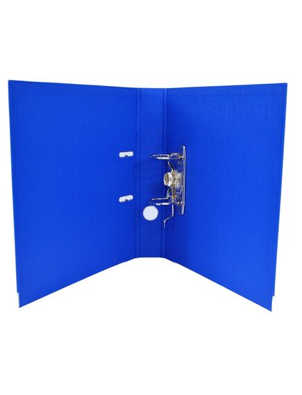 Biblioraft A4 plastifiat interior-exterior, 5 cm, albastru, OPTIMA, Culoare: Albastru-[2]