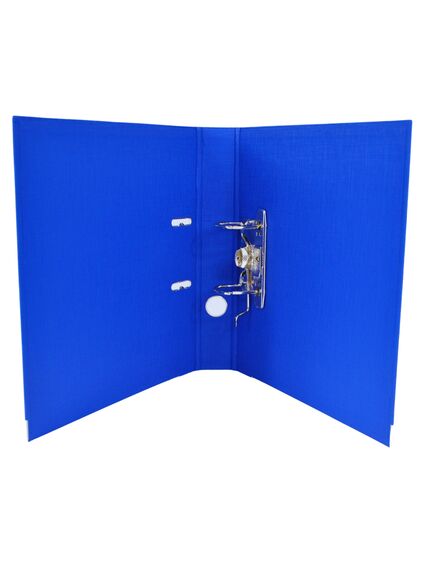Biblioraft A4 plastifiat interior-exterior, 7.5 cm, albastru, OPTIMA, Culoare: Albastru-[2]
