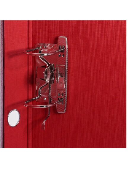 Biblioraft A4 plastifiat interior-exterior, 7.5 cm, rosu, OPTIMA, Culoare: Rosu-[3]