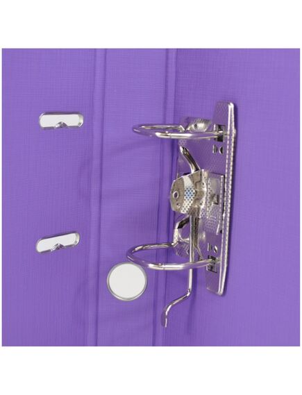 Biblioraft A4 plastifiat interior-exterior, 7.5 cm, violet, OPTIMA, Culoare: Violet-[3]