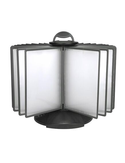 Display birou cu 30 buzunare A4, rotativ, AIDATA-[3]