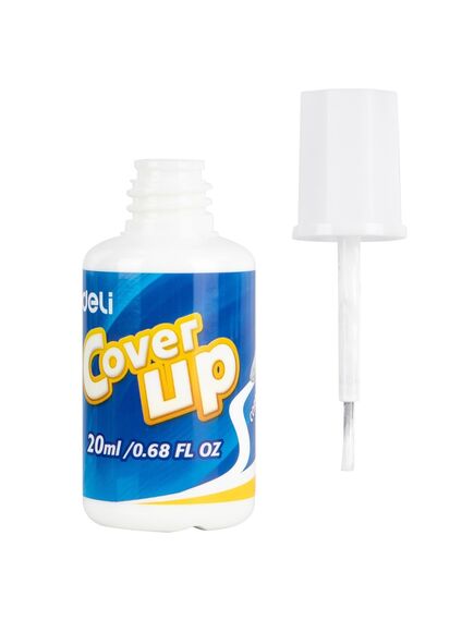 Fluid corector cu pensula DELI, 20 ml-[2]