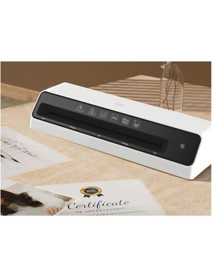 Laminator A4, cald/rece, 175 microni, DELI ET103-[2]