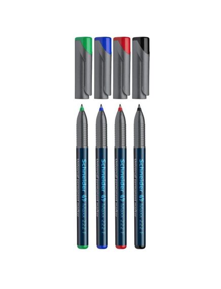 Marker permanent SCHNEIDER Maxx 222 F, negru, Culoare: Negru-[6]