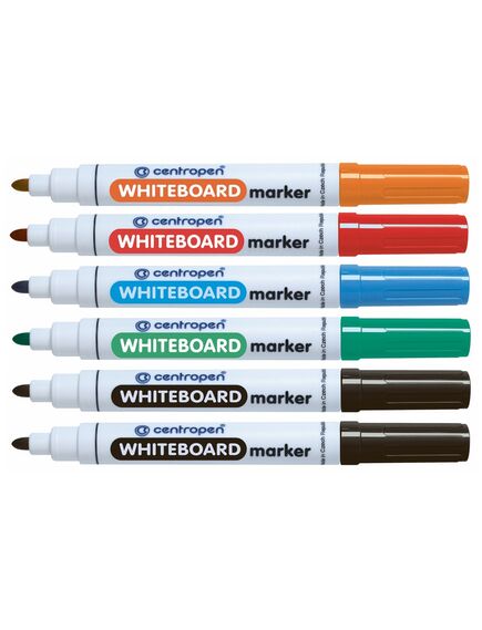 Marker whiteboard, varf 2.5 mm, negru, CENTROPEN 8559, Culoare: Negru-[3]