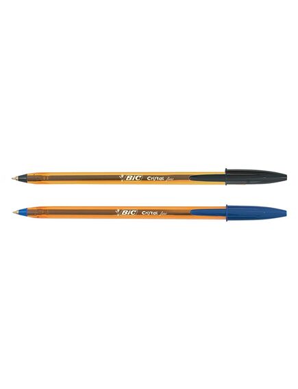 Pix fara mecanism, 0.8 mm, albastru, BIC Cristal Fine, Culoare: Albastru-[3]
