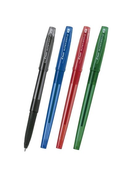 Pix fara mecanism. 1.0 mm, albastru, PILOT Super Grip, Culoare: Albastru-[3]