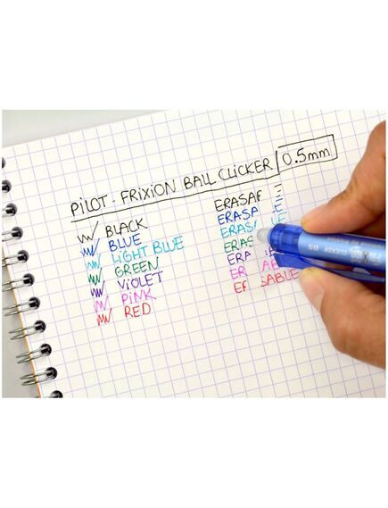 Roller 0.5mm, rosu, PILOT Frixion Clicker, Culoare: Rosu-[4]