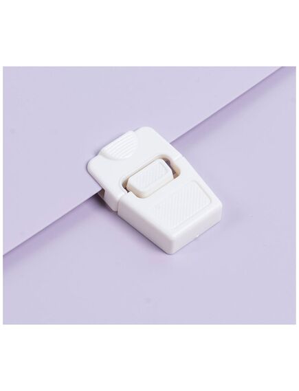 Servieta plastic cu burduf, 13 compartimente, DELI Colorful-[3]